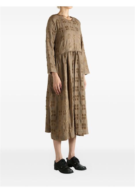 alexa dress woman mustard UMA WANG | UP5018UW240